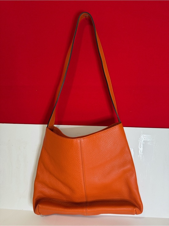 Handbags - Scuola del Cuoio Italy RMO Boho Tote bag orange